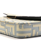 Fendi Vitello Liberty FF Diamonds Wallet On Chain Milk Sage