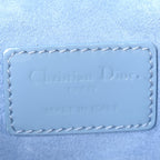 Christian Dior Patent Cannage Micro Vanity Case  Cornflower