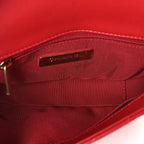 Chanel Lambskin Quilted Chanel 19 Waist Bag Red Red