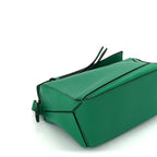 Loewe Calfskin Mini Puzzle Bag Jungle Green