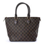 Louis Vuitton Damier Ebene Saleya PM Brown