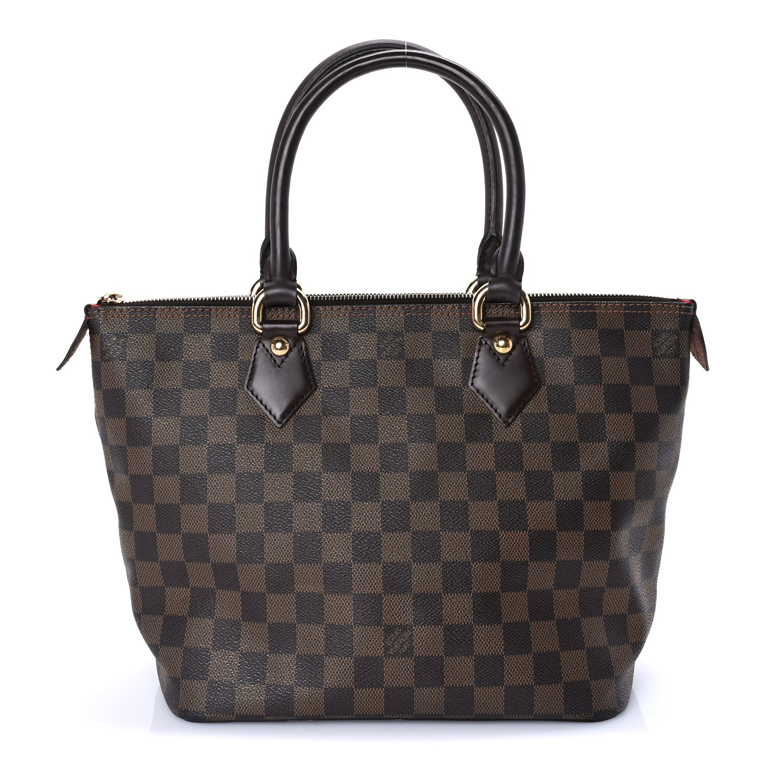 Louis Vuitton Damier Ebene Saleya PM Brown