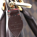 Louis Vuitton Damier Ebene Saleya PM Brown