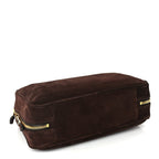 Miu Miu Camoscio Large Beau Top Handle Bag  Moro