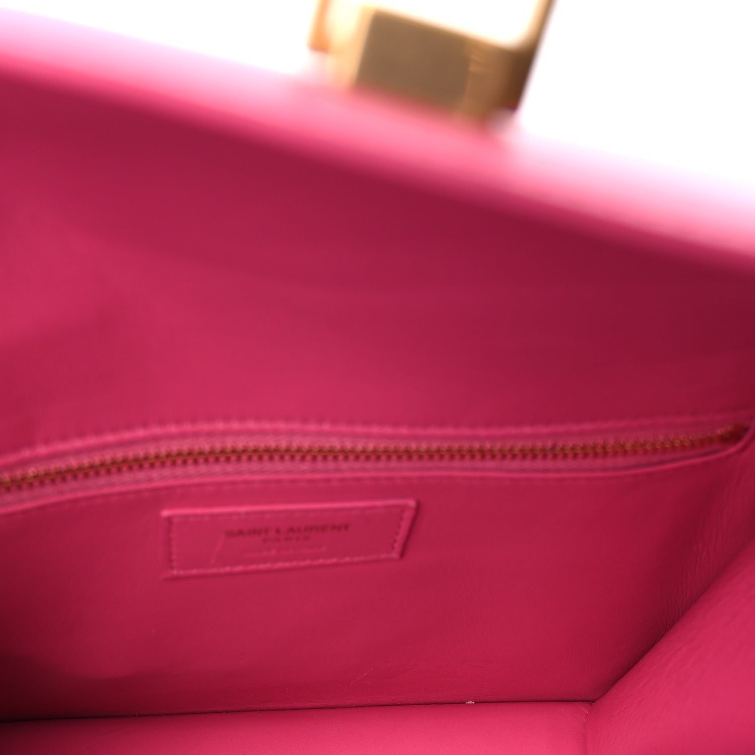 Saint Laurent Smooth Calfskin Le Carre Shoulder Bag  Pink