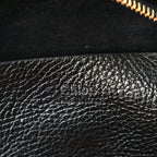 Chloe Grained Calfskin Large Bracelet Hobo Bag Black