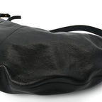 Chloe Grained Calfskin Large Bracelet Hobo Bag Black