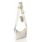 Prada Yarn Raffia Effect Crochet Re-Edition 2005 Shoulder Bag White