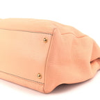 Fendi Cuoio Romano Selleria Bi-Color Large Peekaboo Iconic Satchel