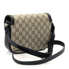 Gucci Supreme Monogram Horsebit 1955 Soft Small Shoulder Bag  GG Supreme Monogram