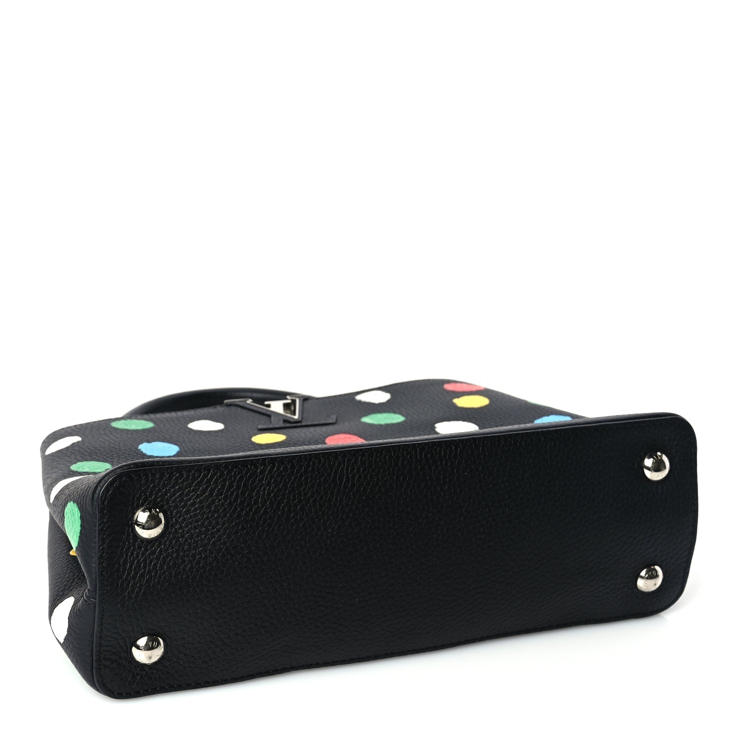 Louis Vuitton LV X YK Taurillon Capucines MM Black
