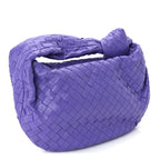 Bottega Veneta Nappa Intrecciato Teen Jodie Hobo Purple