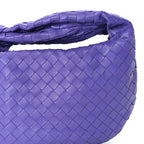 Bottega Veneta Nappa Intrecciato Teen Jodie Hobo Purple
