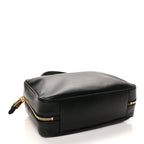 Miu Miu Soft Calf Softy Large Beau Top Handle Bag Black