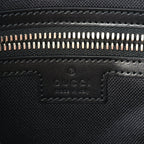 Gucci GG Supreme Monogram Web Messenger Bag  Black/Grey