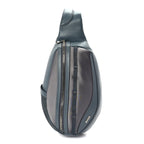 Christian Dior Calfskin Nylon Scarab Sling Bag  Grey