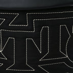 Louis Vuitton Nylon Snow Capsule Embroidered Monogram Bumbag  Black