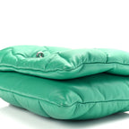 Mulberry Nappa Pillow Quilted Little Softie Bag Lawn Green