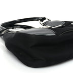 Prada Nappa Soft Padded Re-Edition 2002 Moon Bag Black