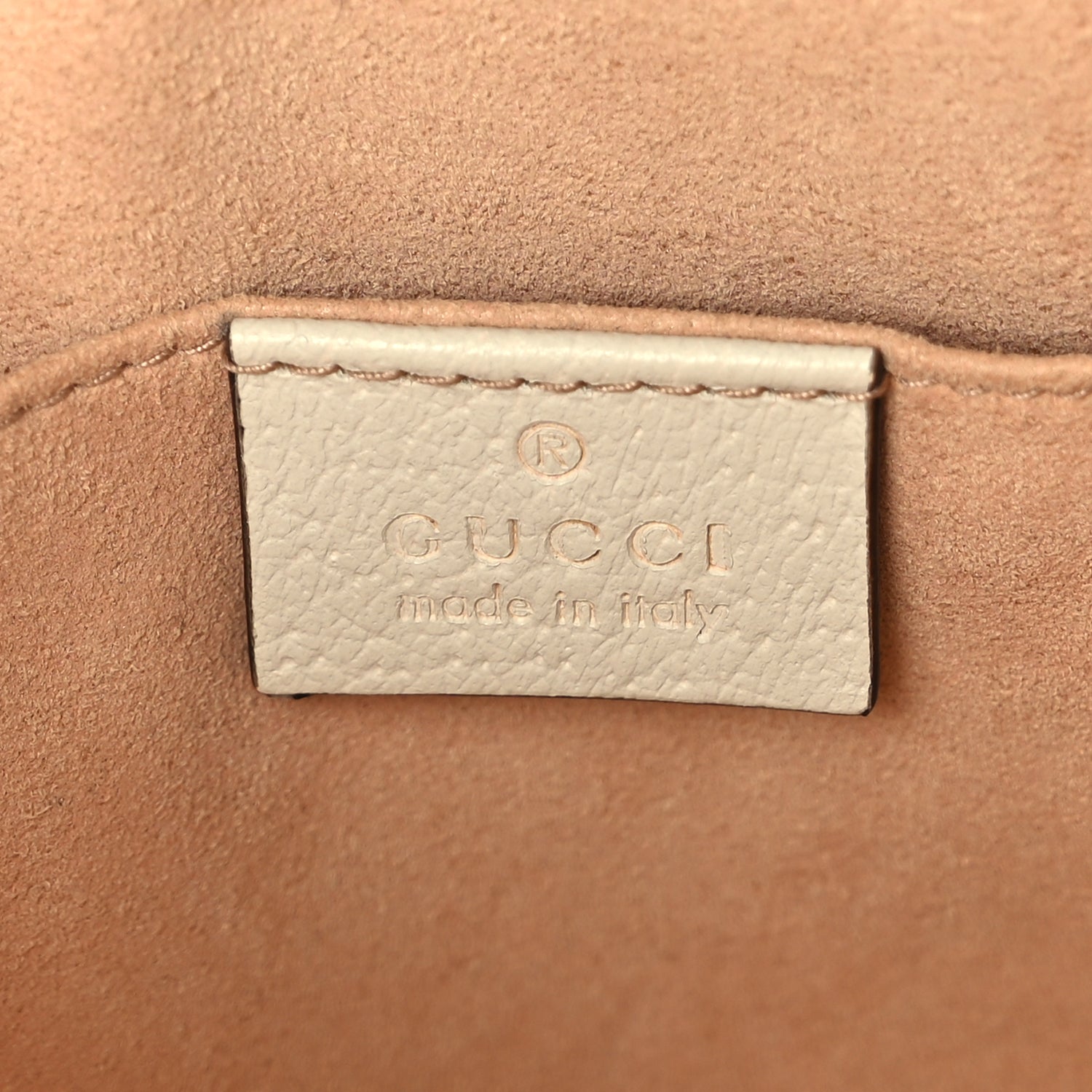 Gucci Textured Calfskin Web Small Ophidia Tote Bag Mystic White