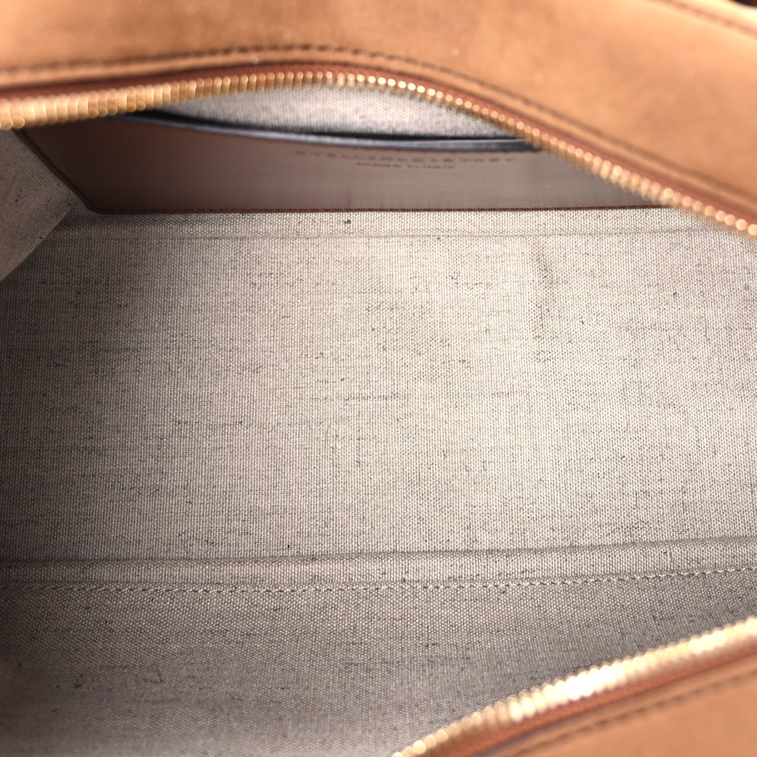 Stella McCartney Vegan Suede Ryder Shoulder Bag  Brandy