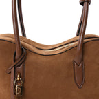 Stella McCartney Vegan Suede Ryder Shoulder Bag  Brandy