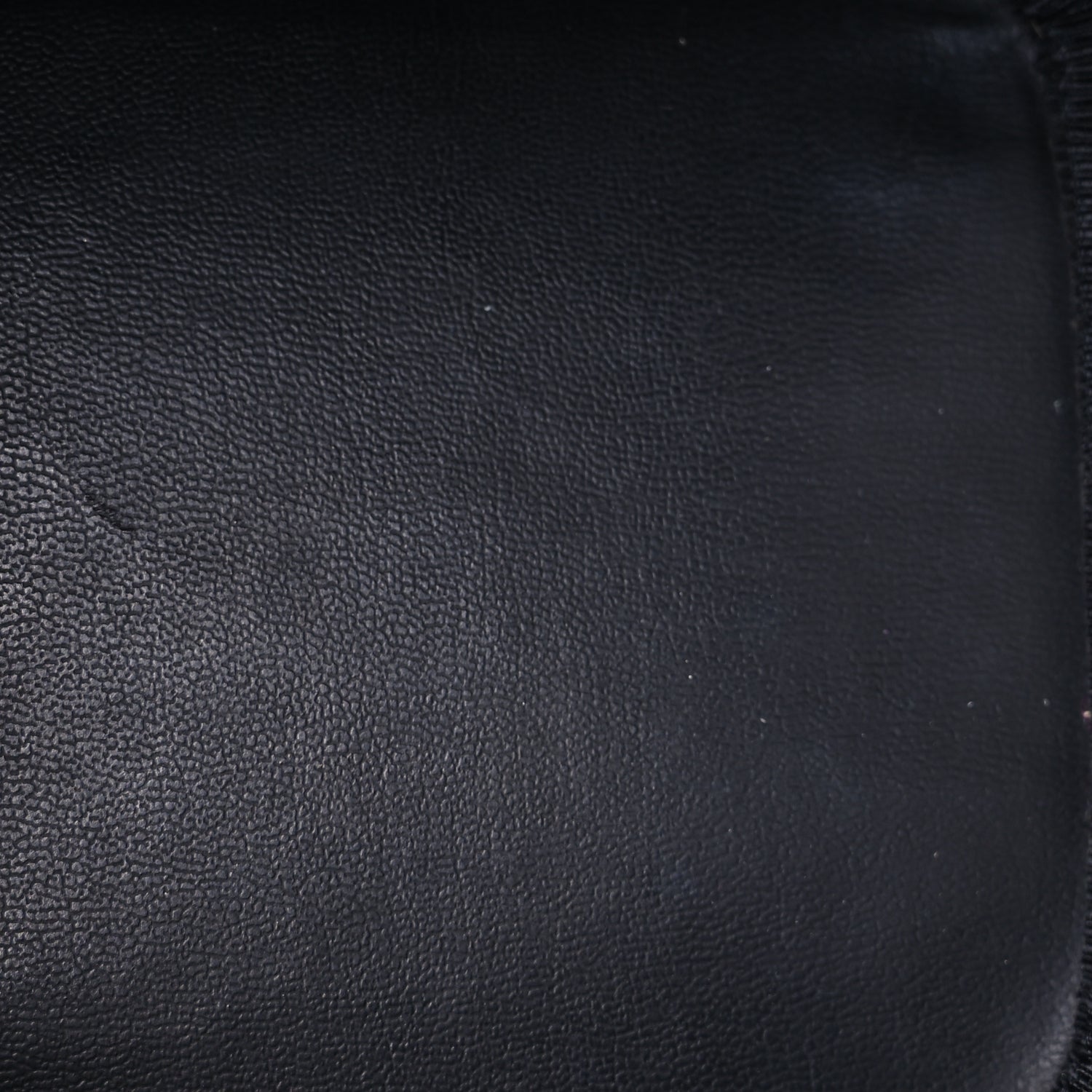 Chanel Caviar Vanity Cosmetic Case Black