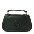 Gucci Roxy Calfskin Medium Blondie Top Handle Bag Green