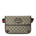 Gucci GG Supreme Monogram Neo Vintage Web Belt Bag  Brown
