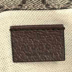 Gucci GG Supreme Monogram Neo Vintage Web Belt Bag  Brown