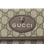 Gucci GG Supreme Monogram Neo Vintage Web Belt Bag  Brown