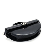 Gucci Matelasse GG Marmont Half Moon Top Handle Bag Black