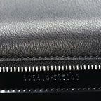 Gucci Matelasse GG Marmont Half Moon Top Handle Bag Black
