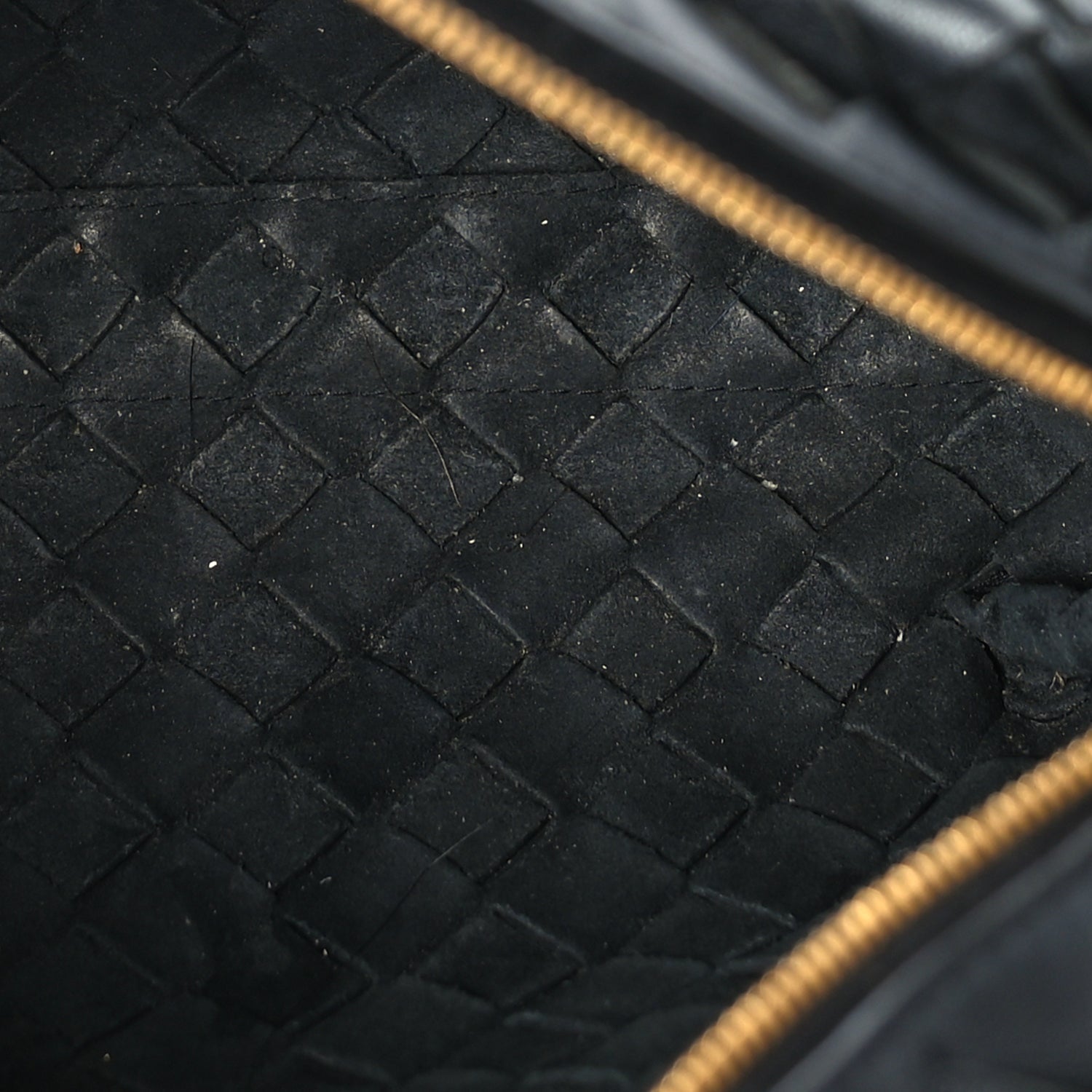 Bottega Veneta Nappa Intrecciato Medium Loop Camera Bag Black