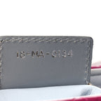 Christian Dior Lambskin Cannage Medium Tri-Color Lady Dior Fuchsia Grey Light Blue