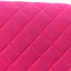 Chanel Jersey Quilted Mini Chic With Me Flap Pink