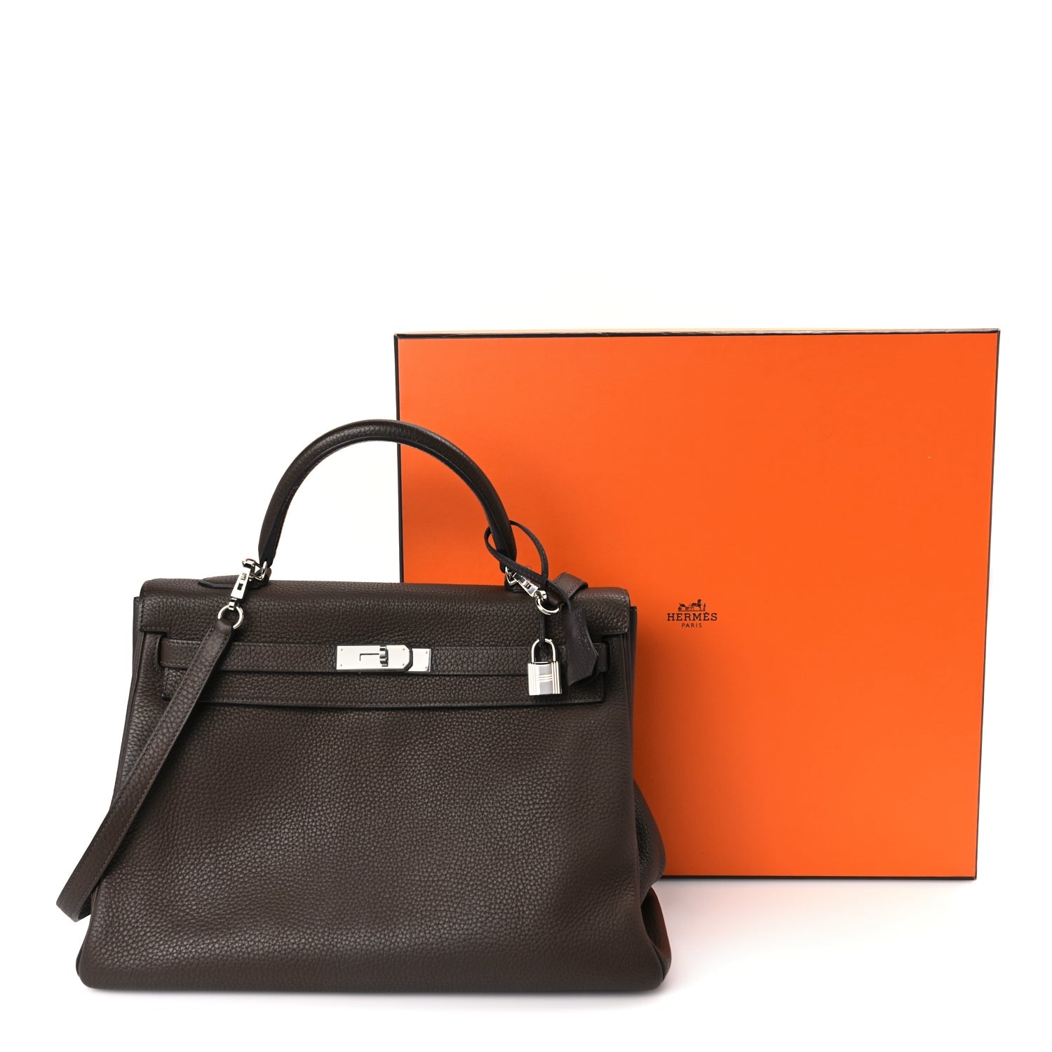 Hermes Togo Kelly Retourne 35 Ecorce