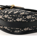 Christian Dior Oblique Medium Bobby Flap Blue