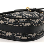 Christian Dior Oblique Medium Bobby Flap Blue