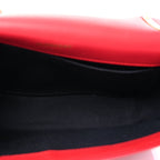 Burberry Lambskin Quilted Small Lola Bag Red