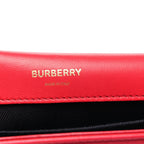 Burberry Lambskin Quilted Small Lola Bag Red