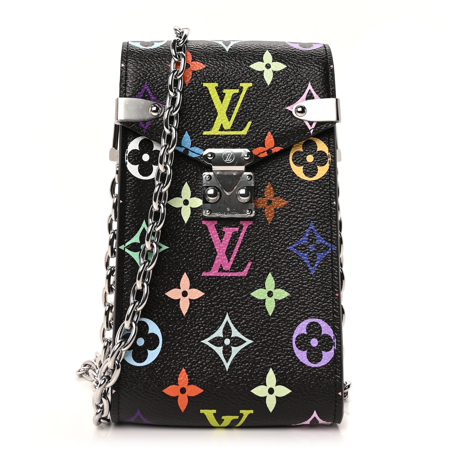 Louis Vuitton LV X TM Monogram Multicolor Phone Pouch Metis  Black