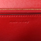 Celine Box Calfskin Medium Classic Box Flap Bag Red
