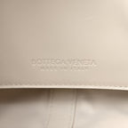 Bottega Veneta Nappa Intrecciato Small Flip Flap Tote Chalk