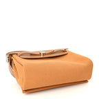 Hermes Military Toile Vache Hunter Herbag Zip Retourne 20 Naturel Sable