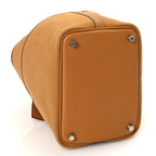 Hermes Toile Goeland Swift Cargo Picotin Lock 18 Sesame