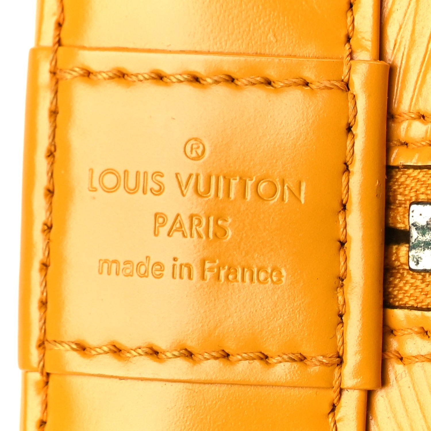 Louis Vuitton Epi Alma MM  Mimosa