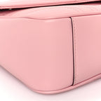 Gucci Calfskin Matelasse Small GG Marmont Shoulder Bag  Wild Rose