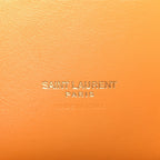 Saint Laurent Palmelatto Calfskin Baby Sac De Jour Senape Yellow