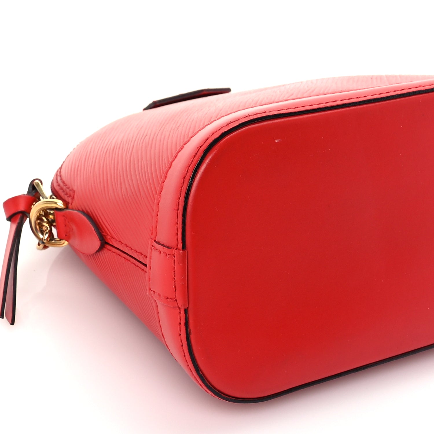 Louis Vuitton Epi Alma Mini  Coquelicot